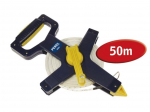 Glass fibre measuring tape, 50m