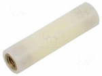 Insulating sleeve | Int.thread: M8 | L: 60mm | UL94V-2 | polyamide