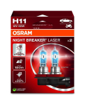 Bulb H11 12V 55W PGJ 19-2 (Set of 2) up to 150 m