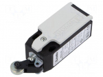 Limit switch | metal roller &Oslash;14mm | NC x2 | 10A | M20 | IP65 | -25&divide;70&deg;C