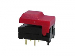 DIGITAST DIP PUSH-BUTTON SWITCH RED CAP - NO LED