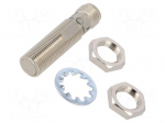 Sensor: inductive | OUT: 2-wire NC | 0&divide;3mm | 10&divide;30VDC | Connection: M12