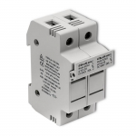 Qoltec Fuse base + DC fuse | 2P|1000V |20A |10x38 |solar