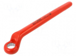 Wrench: ring | insulated,single sided,bent | 23mm | L: 250mm