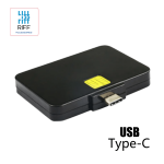 Riff RF-N88C Smart Card Reader PC/SC CCID ISO7816 with Type-C Connection Interface