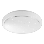 Ceiling lamp Oyster 24W, 3000K, IP44