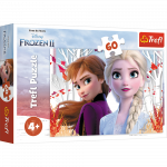 M&auml;nguala | PC | Konsoolid | Tarvikud // Harivad m&auml;nguasjad | Interaktiivsed | Loomingulised | Kunstilised // Puzzle - 60 - Zaczarowany świat Anny i Elsy - Kraina Lodu II - Trefl 17333