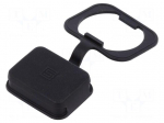 Accessories: protection cover | black | IP67,IP69K | 4761 | -25&divide;120&deg;C