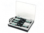 Screwdriver: precision-set | precision | Phillips,slot,Torx&reg;
