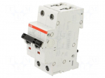 Circuit breaker | 400VAC | 400VDC | Inom: 20A | Poles: 2 | Charact: C