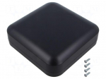 Enclosure: multipurpose | X: 160mm | Y: 160mm | Z: 45mm | 1556 | ABS | black