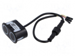 Sensor: distance | ultrasonic | 3.3&divide;24VDC | RS485 | 0.03&divide;5m | -30&divide;80&deg;C