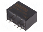 Converter: DC/DC | 3W | Uin: 18&divide;75V | Uout: 15VDC | Uout2: -15VDC | SIP6