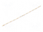 LED tape | white neutral | 2835 | 24V | LED/m: 120 | W: 5mm | 120&deg; | IP20