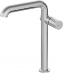 High basin tap with rectangular spout