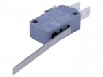 Microswitch SNAP ACTION | with lever | SPDT | 16A/250VAC | ON-(ON)