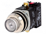 Switch: push-button | Stabl.pos: 1 | NC + NO | 30mm | white | IP56 | Pos: 2
