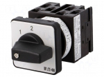 Switch: step cam switch | Stabl.pos: 3 | 20A | 0-1-2 | Poles: 3 | 6.5kW