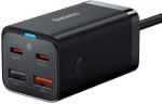 Charger Baseus GaN3 Pro Quick Charger 2 x USB-C / 2x USB 65W Black