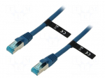 Patch cord | S/FTP | Cat: 5e | RJ45 plug,both sides | wire | OFC | 30m