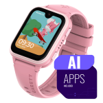 Garett Kids Vibe AI 4G Smartwatch Pink