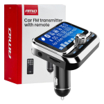 Auto- ja mootorrattatooted, elektroonika, navigatsioon, CB raadio // Auto heli, FM-saatjad // Transmiter samochodowy fm z pilotem 2&times;usb-a 12v 24vamio-04657