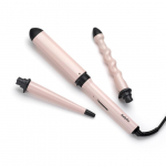 BaByliss Curl & Wave Trio Curling iron Warm Black, Pink 58 W 98.4" (2.5 m)