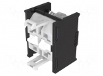 Contact block | 22mm | 04 | front fixing | screw terminals | 500VAC