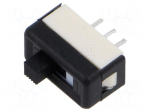 Switch: slide | Pos: 2 | SPDT | 1A/30VDC | ON-ON | PCB | Leads: for PCB