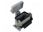 Enclosure for connectors: HDC | size 57.27 | with latch | M20