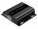 HDMI extender | DC socket,HDMI socket,RJ45 socket | HDMI 2.0,PoE