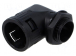 Cable gland | M40 | polyamide | PA6S | Pitch: 1.5 | Type: angular