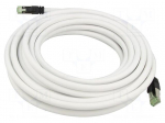 Patch cord | S/FTP | Cat 6a | RJ45 plug,both sides | stranded | Cu