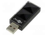 Card reader: memory | USB A plug | USB 2.0 | black | 480Mbps