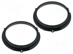 Speaker adapter | 165mm | Ford Fiesta doors | Ford Fiesta 2008->