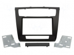 Radio frame | BMW | 2 DIN | black