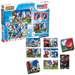M&auml;nguala | PC | Konsoolid | Tarvikud // Harivad m&auml;nguasjad | Interaktiivsed | Loomingulised | Kunstilised // Zestaw Edukacyjny Puzzle Memo Klocki SONIC Clementoni 18318