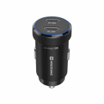 Swissten PD Mini 2x USB-C Car Charger 20W