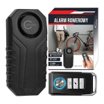 Arruzzo L47F Universal anti-theft alarm for bike with Remote Control