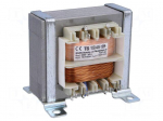 Transformer: mains | 15VA | 230VAC | 15.7V | 10.5V | 0.6A | 0.5A | IP00