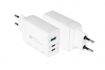Alcasa PCA-W007W mobile device charger Universal White AC Fast charging Indoor