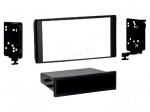 Radio frame | Subaru | 2 DIN | black