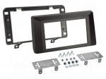 Radio frame | Dacia | 2 DIN | black