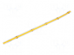 COB LED tape | yellow | LED/m: 320 | 8mm | IP20 | 180&deg; | 8W/m | Thk: 2.8mm