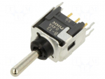 Switch: toggle | Pos: 3 | SP3T | ON-OFF-ON | 0.1A/28VAC | 0.1A/28VDC