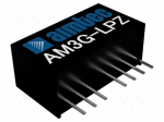 Converter: DC/DC | 3W | Uin: 36&divide;75VDC | Uout: 3.3VDC | Iout: 758mA | SIP8