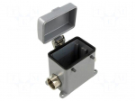 Connector: HDC | H-A 32 SDRL-BO M25 ZW.BOX MOUNT BASE