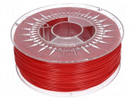 Filament: ABS+ | 1.75mm | red | Printing temp: 230&divide;240&deg;C | 1kg | &plusmn;0,05mm