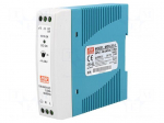 Power supply: switched-mode | 15W | 5VDC | 3A | 85&divide;264VAC | 120&divide;370VDC