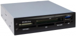 Inter-Tech Multicardreader CI-01, card reader (black)